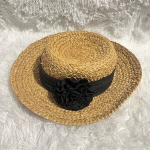 Miriam Lefcourt Elegantly Yours Italian Woven Straw Hat